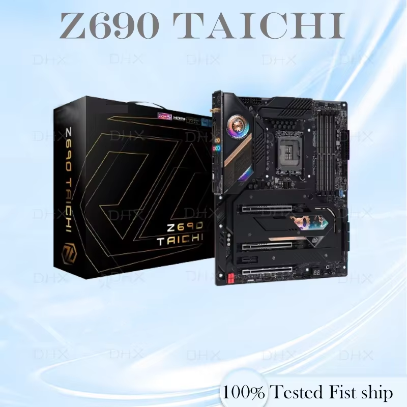 Lga 1700 Ddr5 Itx Motherboard - Voor Asrock Z690 TAICHI Moederbord 192GB