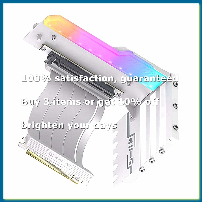 Pcie 4.0 X16 Riser Cable 90 Degree - ● Verticale GPU-montagebeugel met PCI-E 4.0