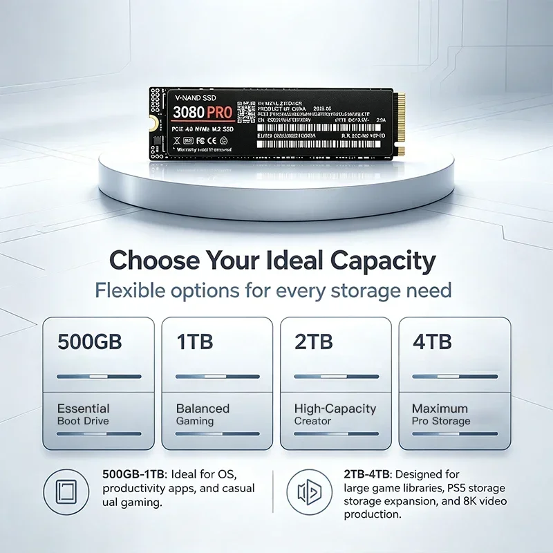 Interne Solid State Drive M.2  - M.2 Nvme 4Tb Pcie 4.0 Ssd recensie en prijs