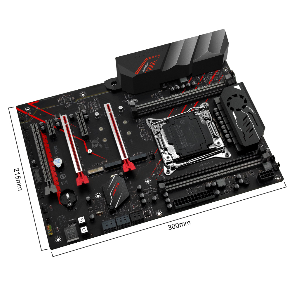 MACHINIST X99 moederbordset, o - X99 Dual Cpu Motherboard Combo recensie en prijs