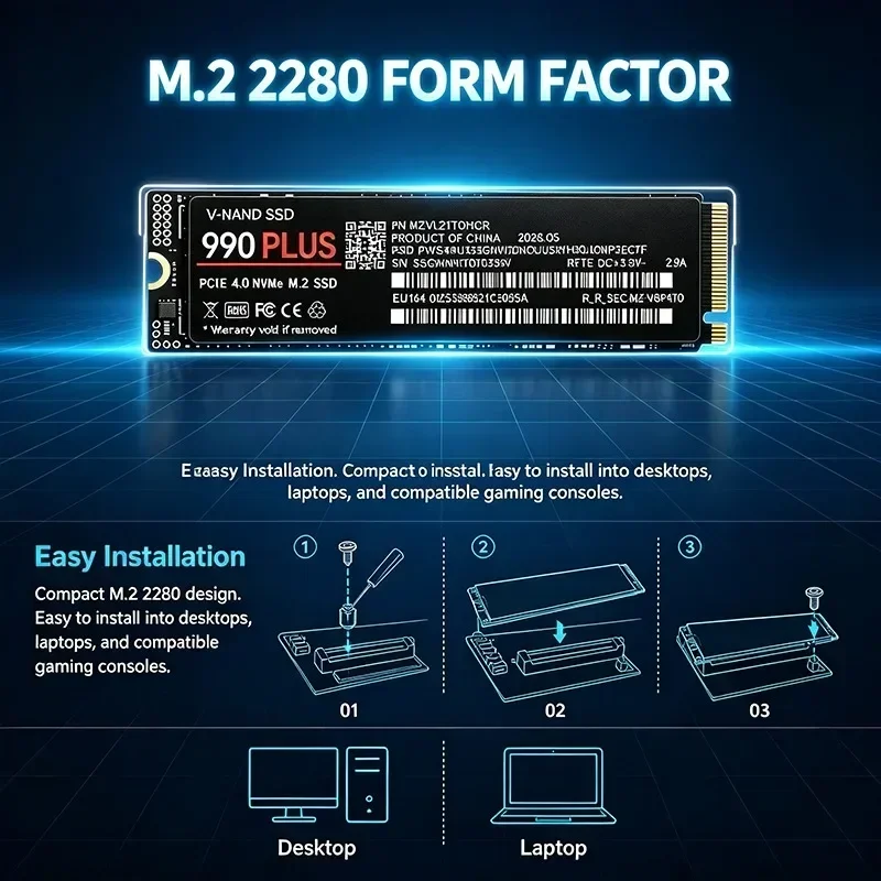 990 Plus M.2 NVMe PCIe 4.0 SSD - M.2 Nvme 4Tb Pcie 4.0 Ssd recensie en prijs