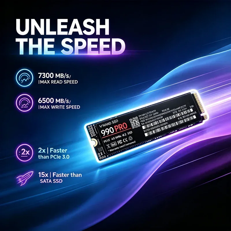 Gaming Drive 990 PRO M.2 NVMe  - M.2 Nvme 4Tb Pcie 4.0 Ssd recensie en prijs