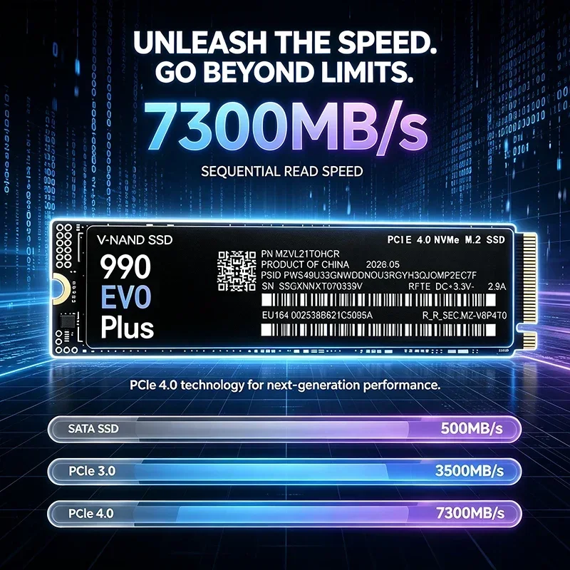 990 EVO PLUS PCIe 4.0 NVMe M.2 - M.2 Nvme 4Tb Pcie 4.0 Ssd recensie en prijs