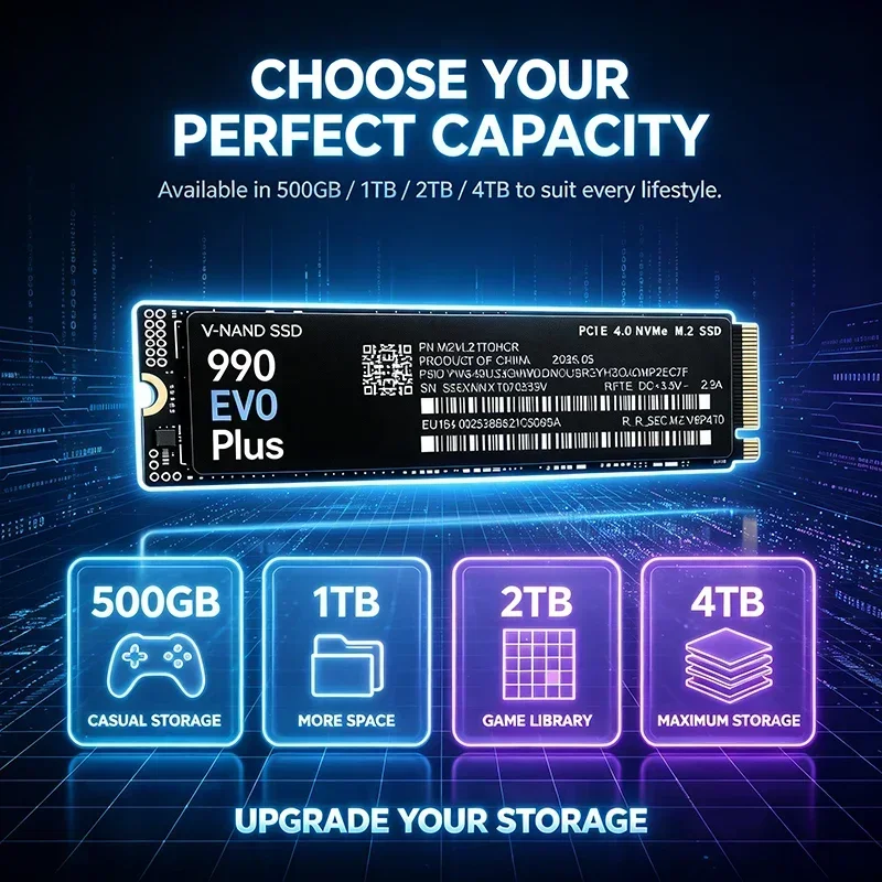 990 EVO PLUS PCIe 4.0 NVMe M.2 - M.2 Nvme 4Tb Pcie 4.0 Ssd recensie en prijs