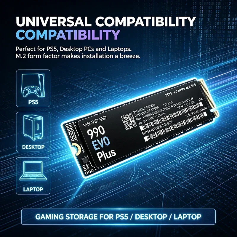 990 EVO PLUS PCIe 4.0 NVMe M.2 - M.2 Nvme 4Tb Pcie 4.0 Ssd recensie en prijs