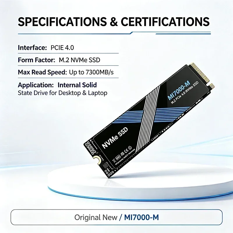 PCIe 4.0 MI7000-M NVMe M.2 SSD - M.2 Nvme 4Tb Pcie 4.0 Ssd recensie en prijs