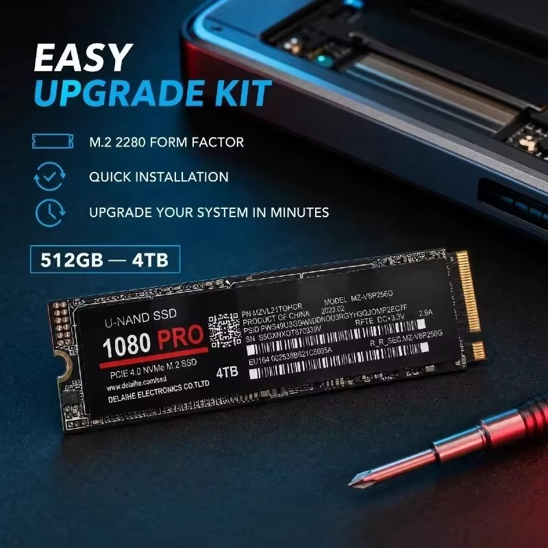 Originele 1080PRO SSD M.2 NVMe - M.2 Nvme 4Tb Pcie 4.0 Ssd recensie en prijs