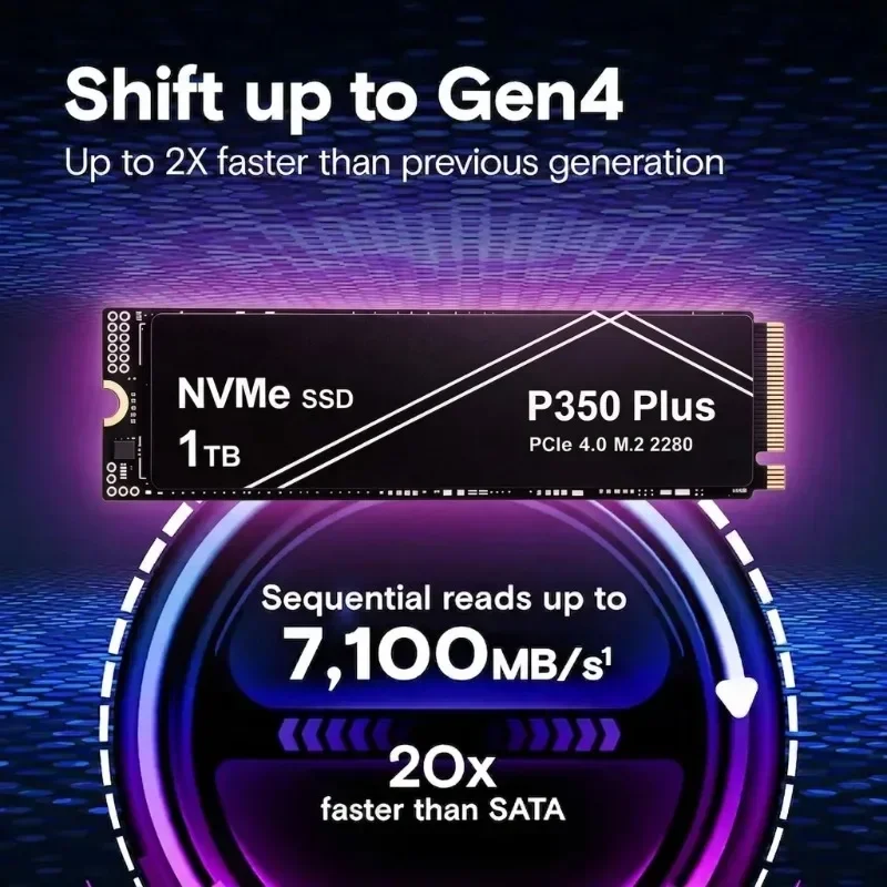 P350 Plus NVMe SSD 500GB 1TB 2 - M.2 Nvme 4Tb Pcie 4.0 Ssd recensie en prijs