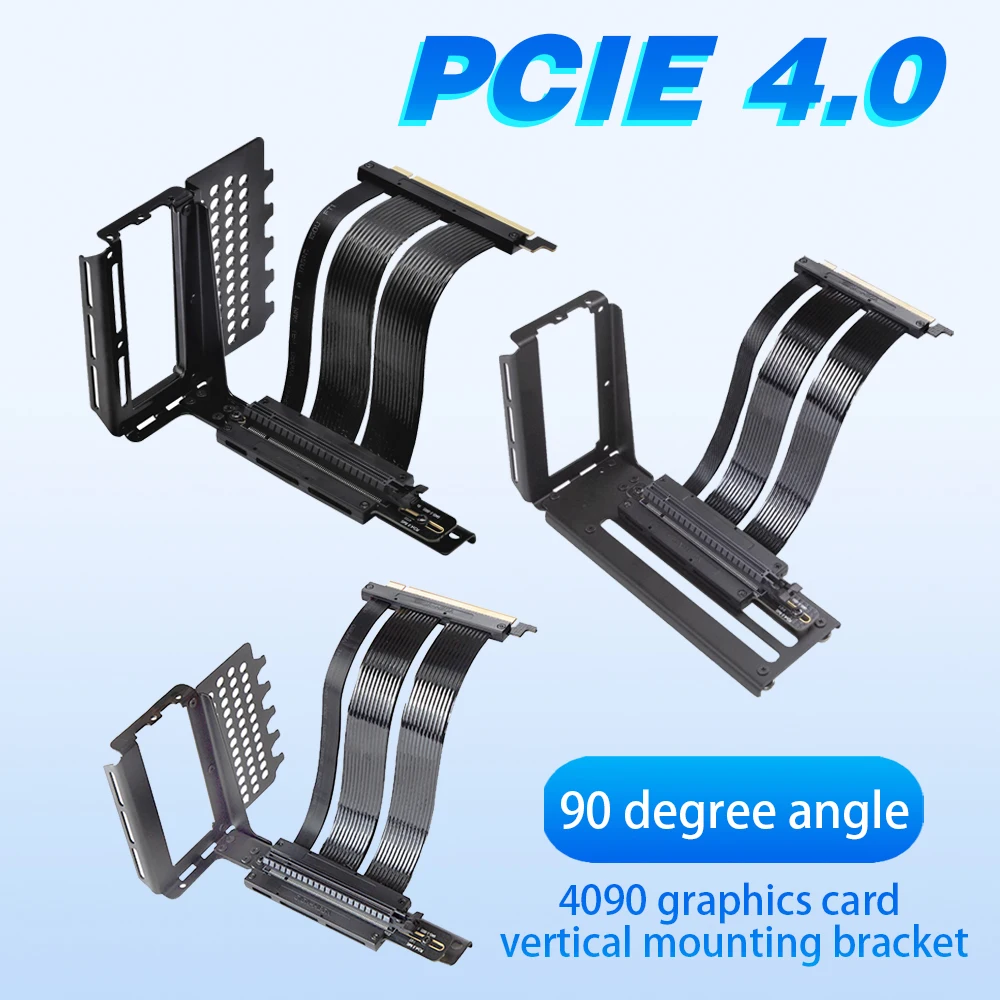 PCI-E 4.0X16 Verlengkabel Vert - Pcie 4.0 X16 Riser Cable 90 Degree recensie en prijs