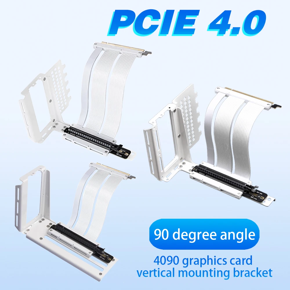 PCI-E 4.0X16 Verlengkabel Vert - Pcie 4.0 X16 Riser Cable 90 Degree recensie en prijs